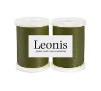 LEONIS Polyester All-Purpose Sewing Threads 110 Yards/100m 2pcs [ 78307 ]