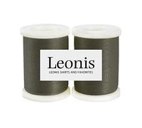 LEONIS Polyester All-Purpose Sewing Threads 110 Yards/100m 2pcs [ 78308 ]
