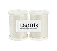 LEONIS Polyester All-Purpose Sewing Threads 110 Yards/100m 2pcs [ 78310 ]