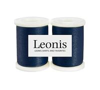 LEONIS Polyester All-Purpose Sewing Threads 110 Yards/100m 2pcs [ 78312 ]