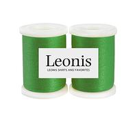 LEONIS Polyester All-Purpose Sewing Threads 110 Yards/100m 2pcs [ 78317 ]
