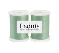 LEONIS Polyester All-Purpose Sewing Threads 110 Yards/100m 2pcs [ 78320 ]