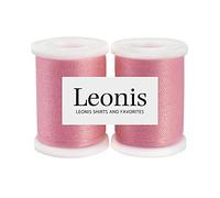 LEONIS Polyester All-Purpose Sewing Threads 110 Yards/100m 2pcs [ 78324 ]