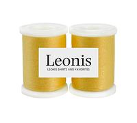 LEONIS Polyester All-Purpose Sewing Threads 110 Yards/100m 2pcs [ 78328 ]