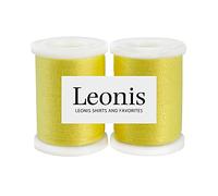 LEONIS Polyester All-Purpose Sewing Threads 110 Yards/100m 2pcs [ 78329 ]