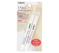 LEONIS Water Erasable Fabric Marking Pen Blue & Disappearing Ink Fabric Marking Pen Pink [ 91620 ]