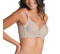 Leonisa Back Smoothing Bra with Full Coverage Cups, Under Arms, and Back | Bras for Women with Underwire for Extra | Women’s Bra with Double-Layered Fabric for Smoothing Effect