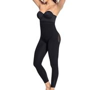 Leonisa Full Body Shapewear for Women Invisible Lift Effect, Seamless Tummy Control Body Shaper with Leg Coverage, Waist Sculpting and Adjustable Straps