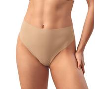 Leonisa High-Waisted Invisible Microfiber Thong Knicker
