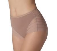 Leonisa Seamless High Waisted Tummy Control Knickers for Women, Lace Shapewear Panty with Butt Lifting Effect, Invisible Control Underwear Unit or Pack X2