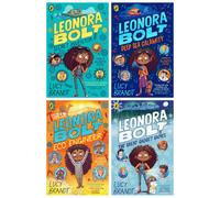 Leonora Bolt Series 4 Books Collection Set by Lucy Brandt (Secret Inventor, Deep Sea Calamity, Eco Engineer, The Great Gadget Games)