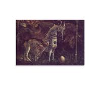 Leonora Carrington Artwork Poster (3) Wall Art Poster Prints Home Decor Picture Canvas Painting Posters 08x12inch(20x30cm)