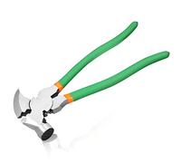 LEONTOOL 10.5 Inches Fencing Pliers with 2 Wire Cutters Multi Purpose Fence Tool Wire Twisting Pliers Nail Puller Chain Link Fence Puller Wire Fence Tools For Installing Maintaining Wire Fences