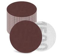LEONTOOL 100 Pcs Sanding Disc 1 Inch Hook and Loop Round 1500 Grit Sandpaper for Random Orbital Woodworking Metal Polishing