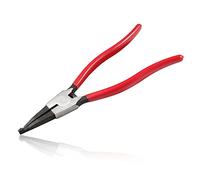 LEONTOOL 11-Inch Lock Ring Pliers - Flat Snap Circlip Pliers With Reverse Angle Tip for Retaining Rings - Opening and Spreader for Transmission Transfer Cases