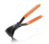 LEONTOOL 11 Inches Hand Seamers Sheet Metal Pliers With PVC Handle - 45° Jaws for Bending and Flattening