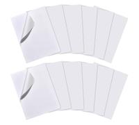 LEONTOOL 12 Pcs Vinyl Siding Repair Kit Patch Fence Repair Tape Patch Kit House Siding Self Adhesive PVC Vinyl Siding Repair Patch Exterior Siding Panels for Blemishes Tools Cracks Holes