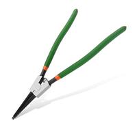 LEONTOOL 13-Inch Snap Ring Pliers Heavy Duty External Circlip Pliers with Straight Jaws Forged Tip Diameter 0.1" Spring-Loaded Large C Clip Removal Tool for Installing Removing Retaining Rings