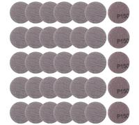 LEONTOOL 2 Inch Aluminum Oxide 150 Grit Mesh Abrasive Sandpaper Hook and Loop Sanding Discs, Pack of 35, Compatible with Random Orbital Sander and Hand Sander