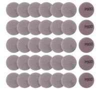 LEONTOOL 2 Inch Mesh Abrasive Mesh Sandpaper Hook and Loop Sanding Discs 600 Grit, Pack of 35 Dust Free Net Sandpaper Abrasives Pads Drywall Sander Sandpaper for Metal, Wood, Composites