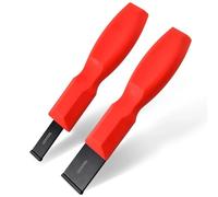 LEONTOOL 2-Piece Carbide Scraper Set 1-1/4 Inch and 5/8 Inch Super Gasket Scraper Tool for Metal and Automotive, Removing Gasket, Carbon Buildup and Residue from Varied Surfaces