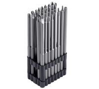 LEONTOOL 32-Piece Extra Long Security Bit Set, 6" Long Torx Bit Set 40CR-V | 1/4" Hex Shank Magnetic Screwdriver Bits for Electric Impact Drills, for Tamper-Proof Torx Pozidriv Spanner Tri-Wing Screws