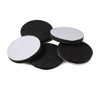 LEONTOOL 4 Inch Hook and Loop Soft Sponge Cushion Interface Buffer Pad 5 Packs Soft Sponge Cushion Buffer Backing Pad for Cable Orbital Sander