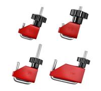 LEONTOOL 4PCS Hose Pinch Off Pliers Clamp Pliers for Flexible Brake Fuel Line Coolant Radiator Hoses in Tight Space, 3/8" 1/2" 1" 1-3/4" Automotive Fluid Gas Line Clamp Tool Without Damaging the Lines