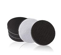 LEONTOOL 5 Pack 3 Inch Hook and Loop Soft Foam Buffering Pad, Sponge Cushion Buffer Backing Pad No Hole, 75 mm for Sanding Pad