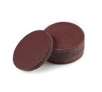 LEONTOOL 50 PCS 4 Inches Sanding Discs Hook and Loop 80 Grit Sanding Pads for Orbital Sander Round Orbital Sandpaper No Hole