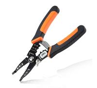 LEONTOOL 6-in-1 Multi Purpose Wire Stripping Tool Wire Cutter Wire Splitter Wire Crimping Tool with Safety Lock, Electrician Wire Stripper Stripping for 10-18 AWG Solid and Stranded Wires