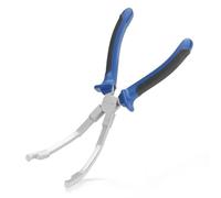 LEONTOOL 9-Inch Angled Jaw Glow Plug Connector Pliers With TPR Handle - Socket and Remover Tool for Diesel Engines Repair