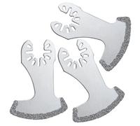 LEONTOOL Diamond Oscillating Tool Blade, 3 PCS Oscillating Multi Tool Blade Sets, Diamond Oscillating Blade, Diamond Grout Removal Blade, Grout Swing Blade for Removing Grout, Cleaning Mortar