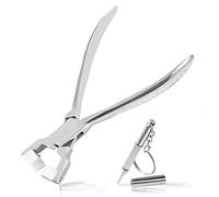 LEONTOOL Eyeglasses Nose Pad Adjusting Pliers 6 Inches Eyeglasses Frame Pliers Eye Glasses Repair Assembling & Ajusting Tools Optical Optician Tool with Eyeglass Repair Screwdriver