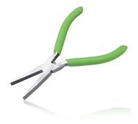 LEONTOOL Flat Nose Pliers - 5 Inch Mini Duckbill Pliers for Jewelry Making, Wire Wrapping & Bending