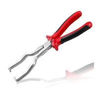LEONTOOL Fuel Line Pliers with TPR Handles - Hose Clamp Pliers, Petrol Clip Pipe Hose Release Tool for Car Maintenance (9 Inch)