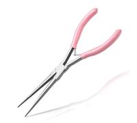 LEONTOOL Long Reach Needle Nose Pliers 7" Slim Micro Extra Long Needle Nose Plier Serrated Jaw Precision Fine Tip for Jewelry Making, Bending Wire, Small Object Gripping, Fishing, Work in Tight Spaces