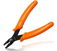 LEONTOOL Mini Bead Crimping Pliers 5 Inches Bead Crimper Tools 2 Notches for Jewelry Making Jewelry Crimping Tool Bead Crimping Tool for 2mm & 3mm Beads and Micro Tubes Wire Craft DIY Projects