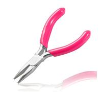 LEONTOOL Mini Long Nose Pliers - 3 Inch Chain Nose Pliers for Jewelry Making - Bending, Clamping, Winding