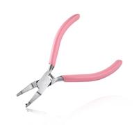 LEONTOOL Mini Split Ring Pliers Jump Ring Pliers for Jewelry Making 5 Inches Jump Loops Opener Precision Jewelry Making Tools for Split Rings Key Chain Earrings Crafting