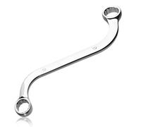 LEONTOOL S-Style Box Wrench Metric 18mm x 19mm 12-Point Double End S-Shaped Ratcheting Wrench S Box Wrenches Tools for Vehicle Repairing Maintaining Machinery and Household