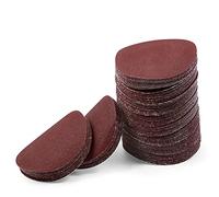 LEONTOOL Sanding Discs 3 Inch 120 Grit Hook and Loop Sandpaper 100Pcs Sanding Pad NO-Hole Aluminum Oxide Random Orbital Sander