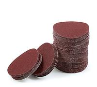 LEONTOOL Sanding Discs 3 Inch 80 Grit Hook and Loop Sandpaper 100Pcs Sanding Pad NO-Hole Aluminum Oxide Random Orbital Sander