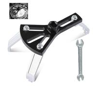 LEONTOOL Universal Fuel Pump Removal Tool Fuel Pump Lock Ring Removal and Reinstall Tool 5.31" to 7.28" Adjustable Lock Ring Spanner Fuel Tank Repair Kit with 8-10mm Double Open End Wrench