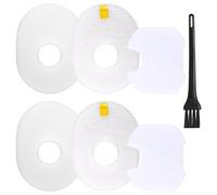 LEONTOOL Vacuum Replacement Filters, 3 Post + 3 Foam and Felt Filter Kit for Shark Rocket Vacuum HV300, HV300W, HV301, HV302, HV303, HV305, HV308, HV310, UV450, XFFV300, Cleaning Brush Included