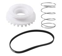 LEONTOOL WH05X24185 Washing Machine Clutch & WH01X24434 Washer Spring & WH01X27538 Washer Drive Belt for GE Hotpoint Clothes Washer Parts Replace AP5993402 4588013 PS11729473 (Basic Set 3 Pcs)