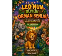 Leo'nun Büyük Orman Şenliği: 35 orman hayvanıyla boyama ve hikâye kitabı 5 ila 10 yaş arasındaki çocuklar için