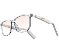 LEONYS Smart Glasses, Wireless Bluetooth Audio Smart Sunglasses, Open Ear Music&Hands-Free Calling Glasses for Driving, Hiking, Fishing, Travel