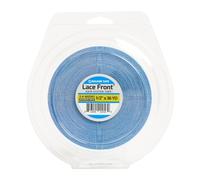 LEOO HAIR 'Lace Front Support' Walker Double Sided Roll Tapes Stickers Adhesive for Men Hair Systems, Toupees, Wigs & Extensions - Blue, Silicone, Waterproof, 36 Yards & 1/2 Inch