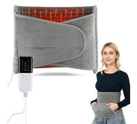 Leopacat Electric Heating Pad for Pain Relief, XL 30x60cm Moist Heat Pad